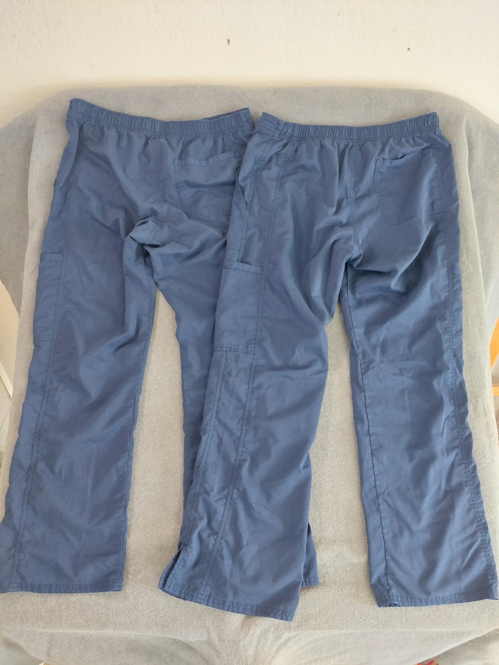 Lot of 2 Cherokee Workwear Professionals Navy Blue Scrub Pants Petite Small - Picture 10 of 10